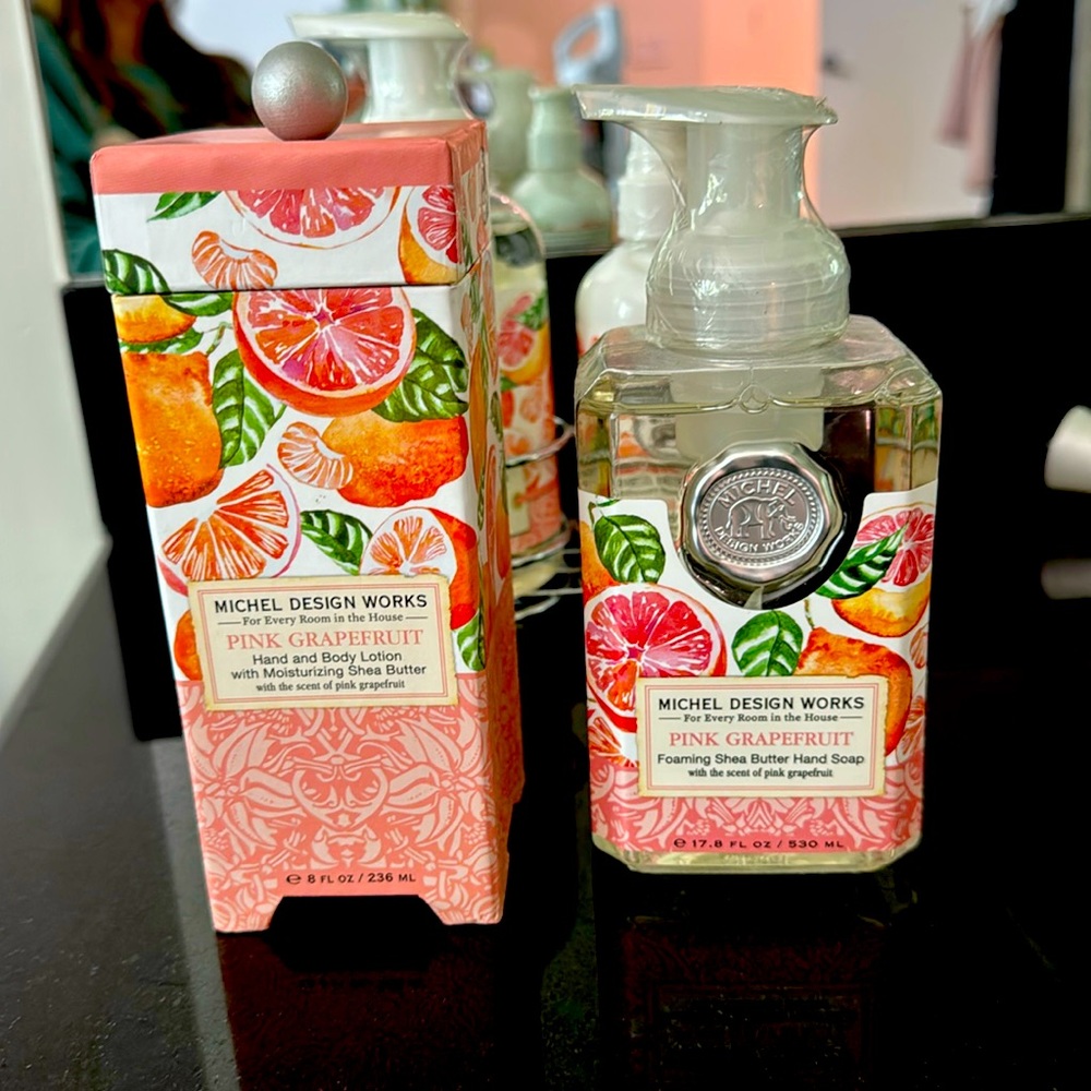 Michel design works body lotion and foaming hand soap